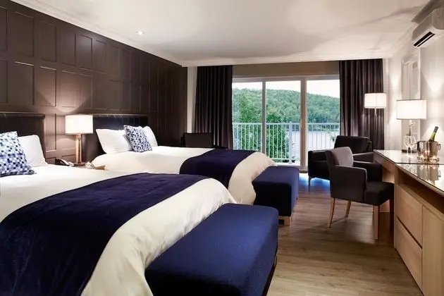 Deluxe Oda, 2 Büyük (Queen) Boy Yatak, Göl Manzaralı (Auberge)