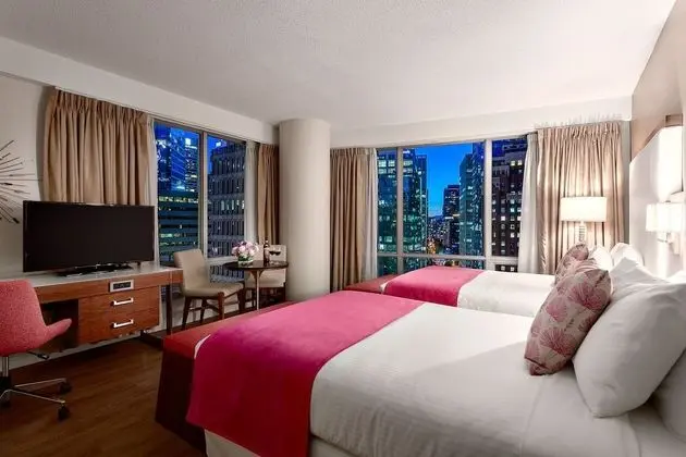 Deluxe Oda, 2 Çift Kişilik Yatak, Şehir Manzaralı