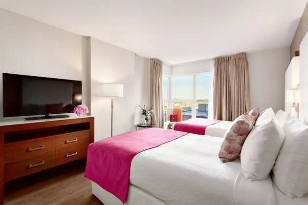 Deluxe Oda, 2 Çift Kişilik Yatak, Şehir Manzaralı