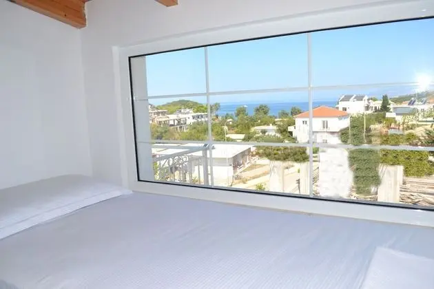 Deluxe Apart Daire, 3 Yatak Odası, Teras, Kısmi Deniz Manzaralı