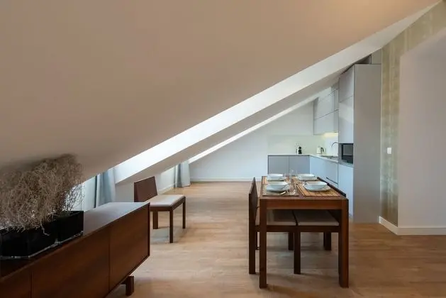 Deluxe Çatı Katı Süiti (Penthouse), 2 Yatak Odası, Mutfak