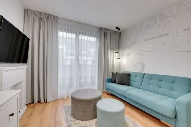 Design Apart Daire, 1 Çift Kişilik Yatak ve Çekyat, Sigara İçilmez