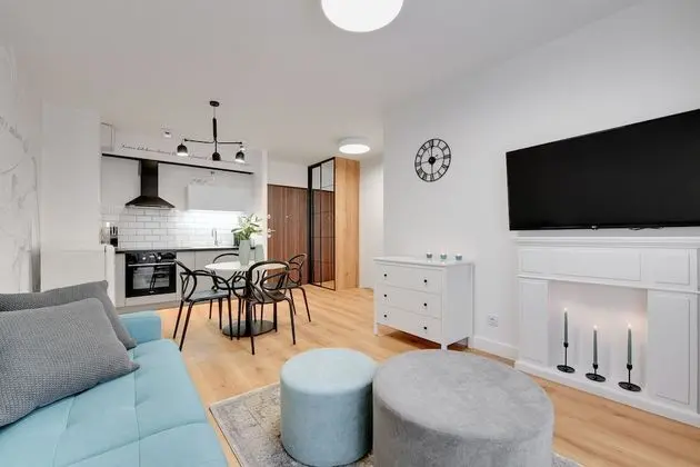 Design Apart Daire, 1 Çift Kişilik Yatak ve Çekyat, Sigara İçilmez