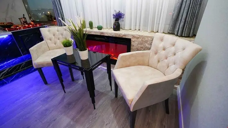Premium Suite Jakuzi Şömine