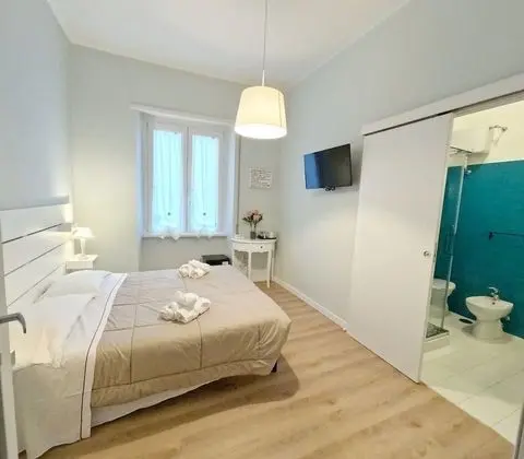 Tek Büyük veya İki Ayrı Yataklı Oda, 1 Çift Kişilik veya 2 Tek Kişilik Yatak