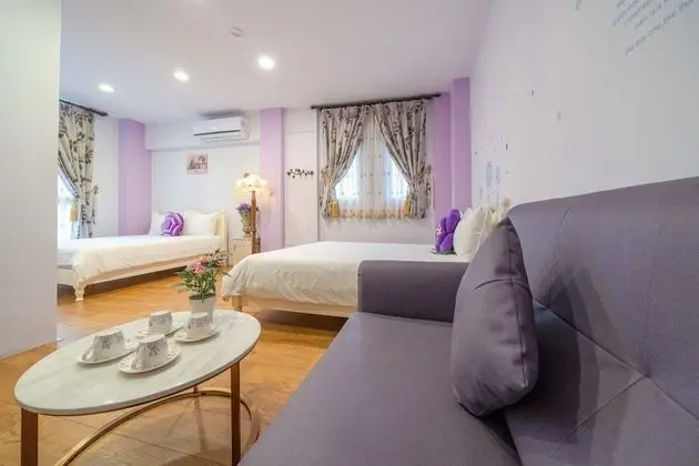 Deluxe Dört Kişilik Oda, Avlu Manzaralı