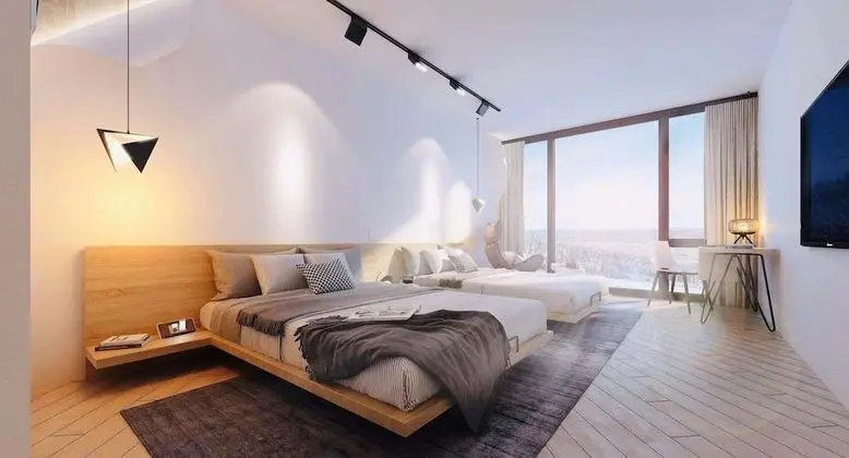 Deluxe Tek Büyük Yataklı Oda, 2 Çift Kişilik Yatak, Sigara İçilmez, Vadi Manzaralı