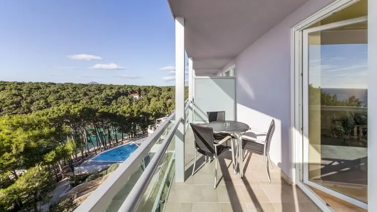 Premium İki Ayrı Yataklı Oda, Balkon, Denize Bakan