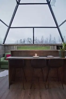 Glass Pyramid Igloo