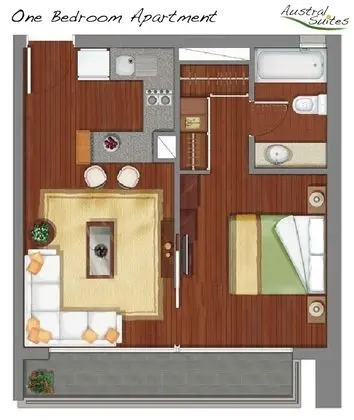 Apart Daire, 1 Yatak Odası
