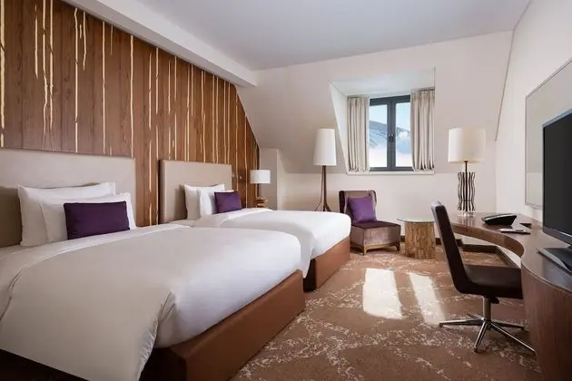 Deluxe Oda, 2 Tek Kişilik Yatak, Dağ Manzaralı