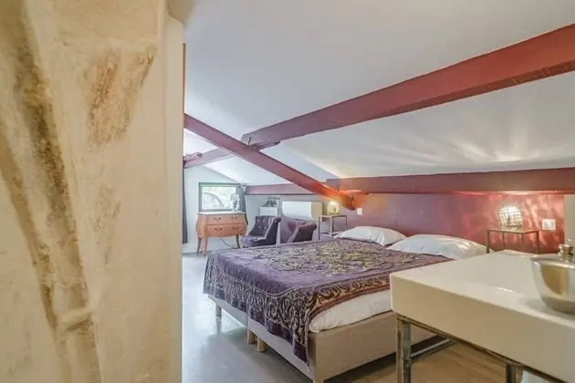 Oda, 1 Çift Kişilik Yatak, Asma Kat (Late arrival 50€ /Arrivée tardive 50€)