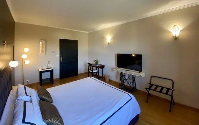 Deluxe Tek Büyük Yataklı Oda, Özel Banyo, Havuz Manzaralı (Rétro)