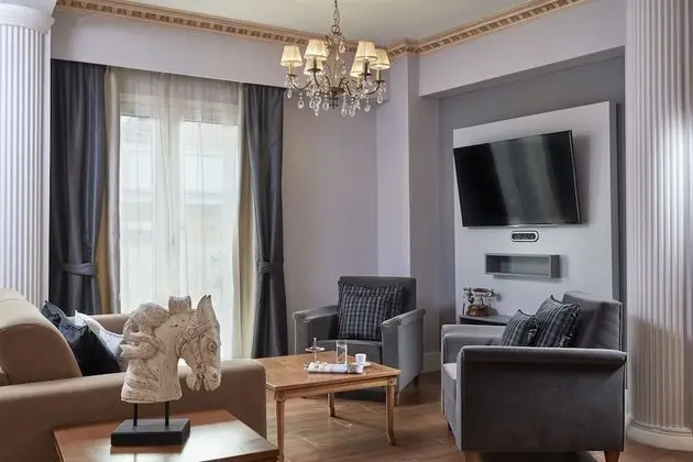 Grand Süit, 1 Yatak Odası, Küvet, Şehir Manzaralı