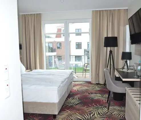 Tek Büyük Yataklı Oda, Balkon (Doppelzimmer mit Balkon oder Terrasse)