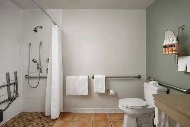 Oda, 1 En Büyük (King) Boy Yatak, Engellilere Uygun (Shower)