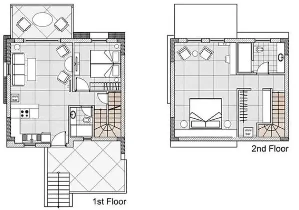 Two Bedroom Suite with Sea View