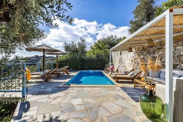 Villa, 3 Yatak Odası, Sigara İçilebilir, Şömine