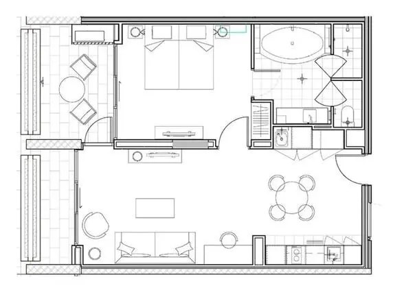 Deluxe Süit, Sıcak Su Küveti