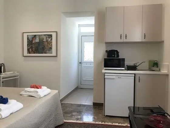 Luxury Stüdyo Süit, 1 Büyük (Queen) Boy Yatak, Bahçe Manzaralı (Carob Garden Studio)