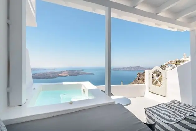 Honeymoon Suite, Jetted Tub, Sea View, Caldera View