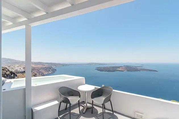 Honeymoon Suite, Jetted Tub, Sea View, Caldera View