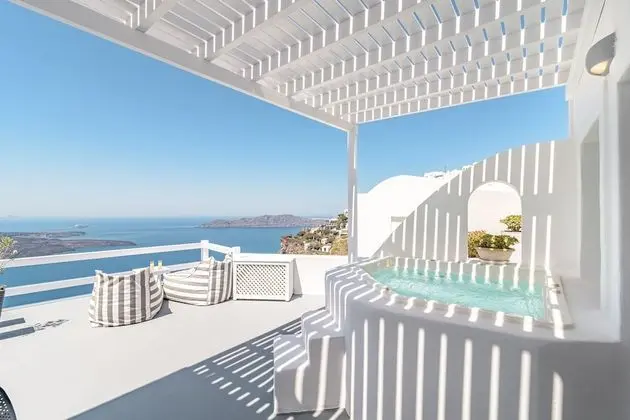 Junior Suite, Jetted Tub, Sea View, Caldera View