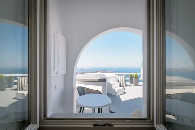 Junior Suite, Jetted Tub, Sea View, Caldera View