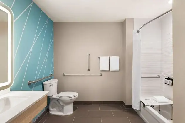 Standard Oda, 1 En Büyük (King) Boy Yatak, Engellilere Uygun (Mobility, Tub)