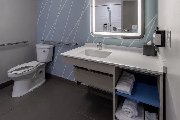 Standard Oda, 1 En Büyük (King) Boy Yatak, Engellilere Uygun (Roll-In Shower)