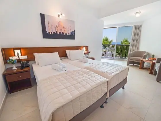 Standard Tek Büyük veya İki Ayrı Yataklı Oda, 1 Çift Kişilik veya 2 Tek Kişilik Yatak, Balkon
