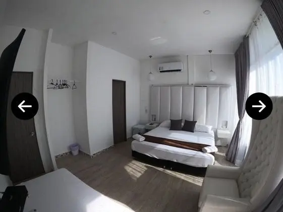 Panoramic Tek Büyük veya İki Ayrı Yataklı Oda