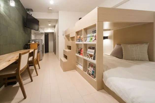İki Ayrı Yataklı Oda, Sigara İçilmez, Mutfak (Layer (Bunk Bed))