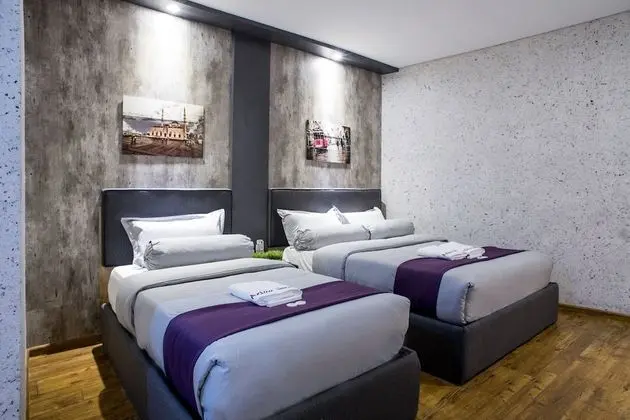 Deluxe Tek Büyük veya İki Ayrı Yataklı Oda, Birden Çok Yatak