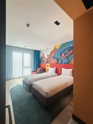 Standart Twin Oda,Şehir Manzaralı,Klimalı
