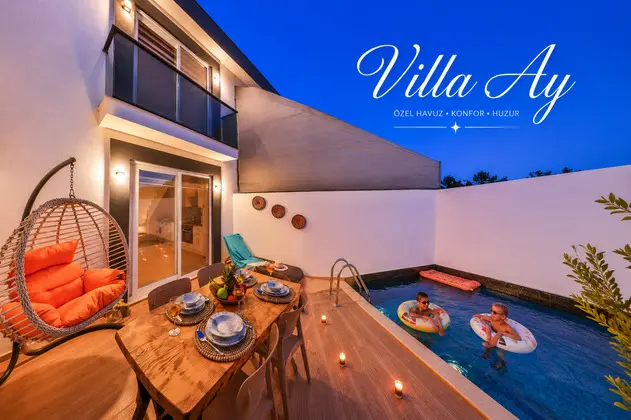 Özel Havuzlu Villa, Dağ veya Havuz Manzaralı, Jakuzili