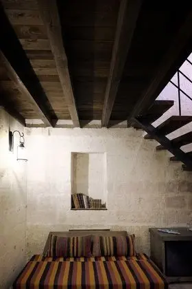 Cave Suite with Veranda and Living Room