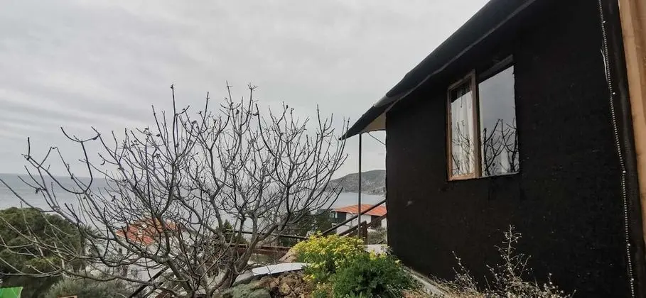 Basic Çadır, 1 Çift Kişilik Yatak, Kısmi Deniz Manzaralı, Yamaçta