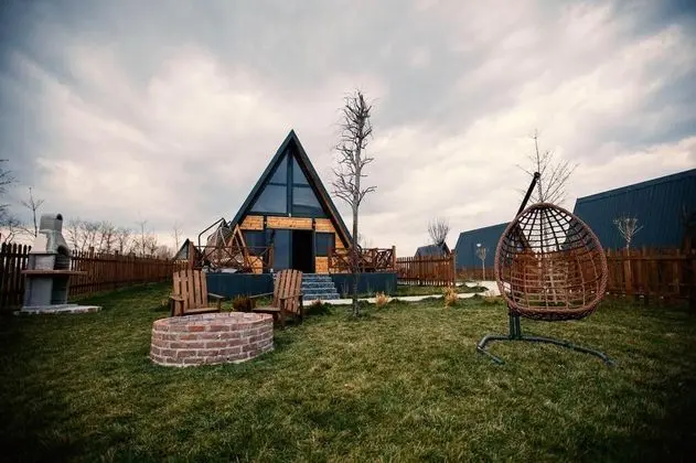 Deluxe Bungalow, Doğa Manzaralı, Şömineli ve Balkonlu