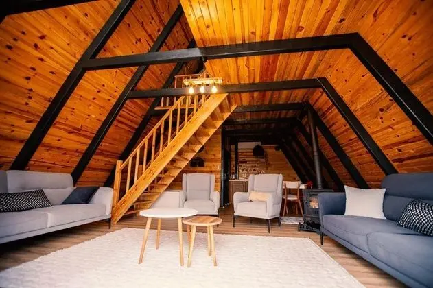 Deluxe Bungalow, Doğa Manzaralı, Şömineli ve Balkonlu
