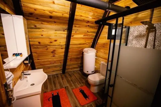 Deluxe Bungalow, Doğa Manzaralı, Şömineli ve Balkonlu