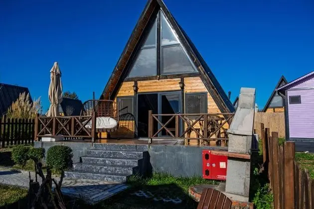 Deluxe Bungalow, Doğa Manzaralı, Şömineli ve Balkonlu