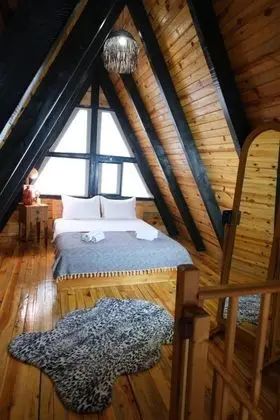 Standart Bungalow, Doğa Manzaralı, Şömineli ve Balkonlu
