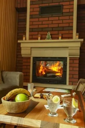 Queen Suite, Fireplace, Waterfall View, Jakuzi
