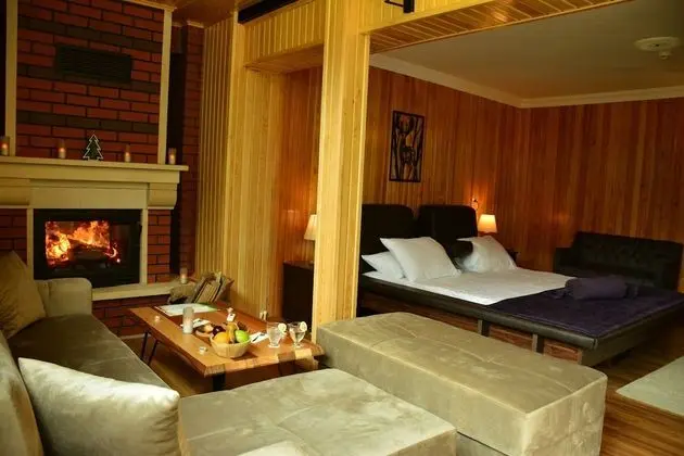 Queen Suite, Fireplace, Waterfall View, Jakuzi