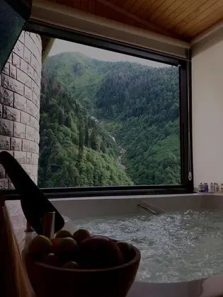 Royal Suite, Fireplace, Waterfall View, Jakuzi