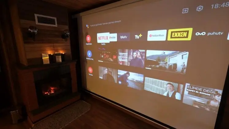 Presidential Suite, Şelale Manzaralı, Şömineli ve Jakuzili