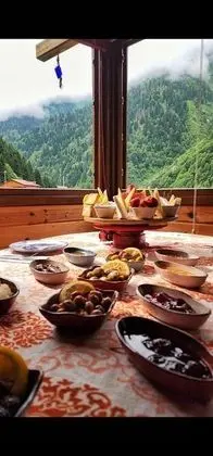 Jakuzili Şömineli Bungalow, Şelale Manzaralı, Şömineli ve Jakuzili