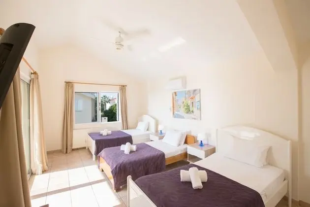 Villa, 4 Yatak Odası, Balkon