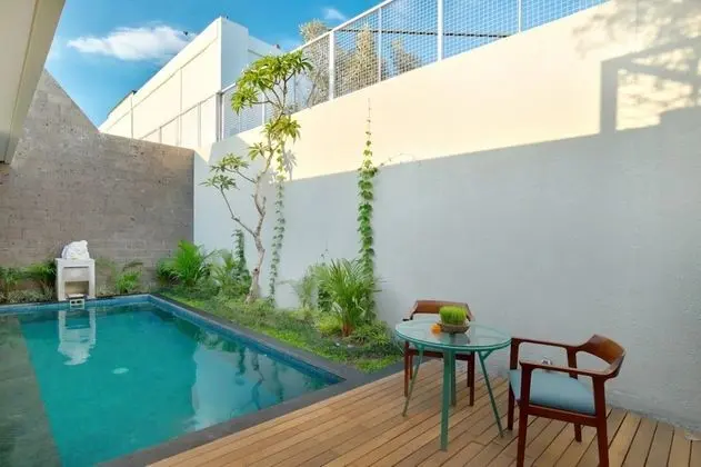 Romantic Villa, 1 Yatak Odası, Kişiye Özel Havuzlu (Floating Bathtub)